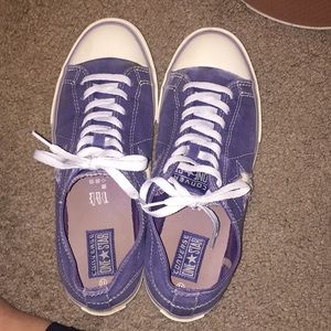 Purple Converse